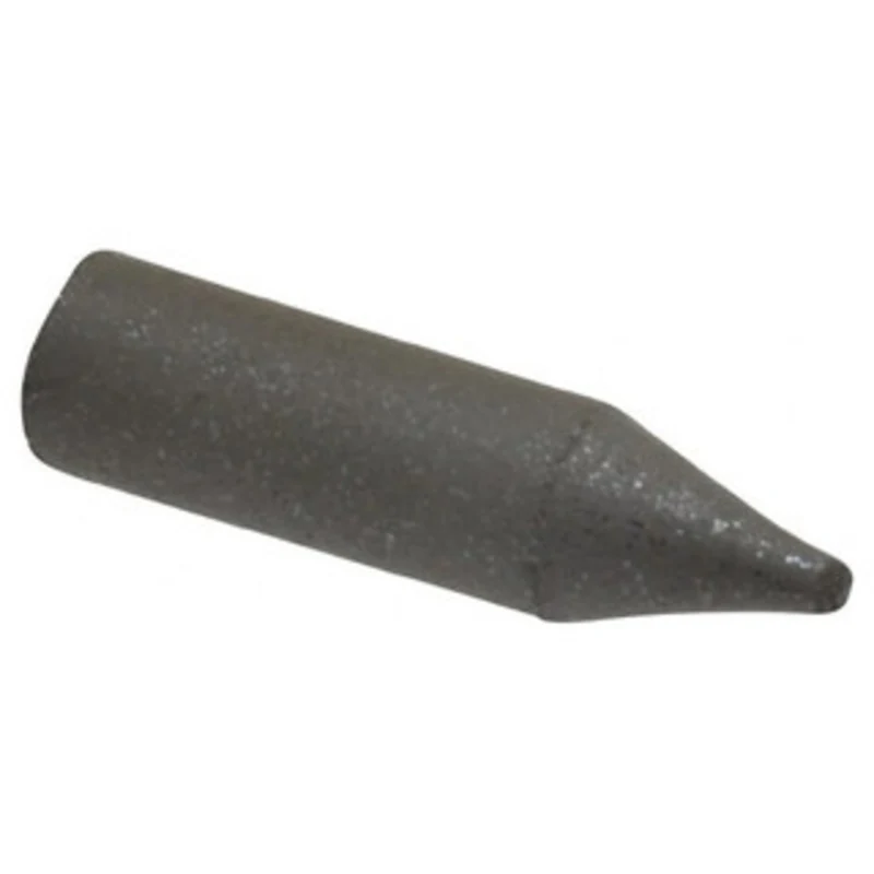 Rubberized Abrasive Points, 100 Piece Set, Max. 24,000 RPM, Medium Grade, Code 80, Cone, 9/32 Diameter, 1 Length - 88...